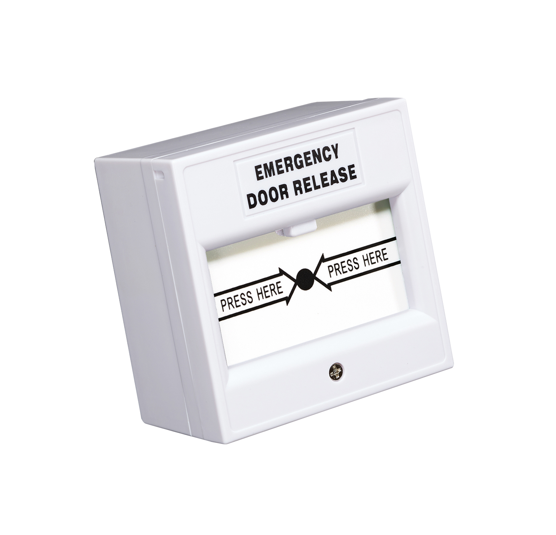 單刀復位緊急報警開關(白色)